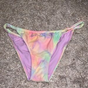 Colorful Tie-Dye Bikini Bottom size M NWT wild fable